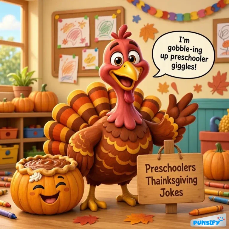 Preschoolers Thanksgiving Jokes