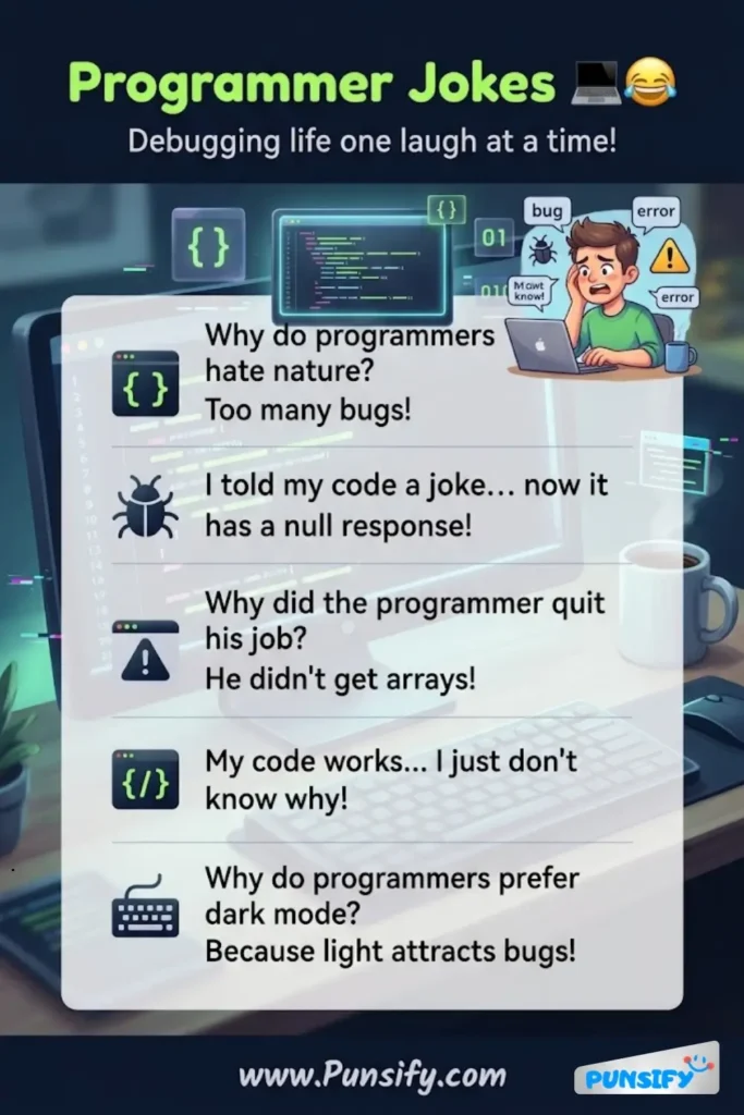197+ Hilarious Programmer Jokes and Puns to Code Your Way to Laughter Today