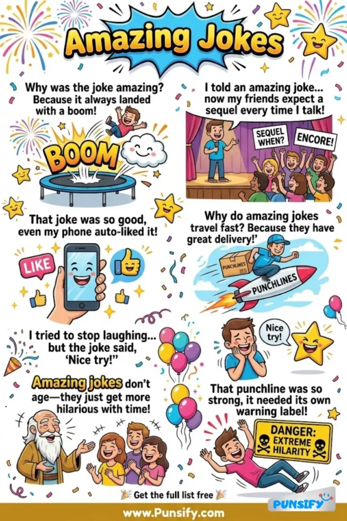175+ Hilarious Amazing Jokes & Puns to Tickle Your Funny Bone and Lift Your Spirits
