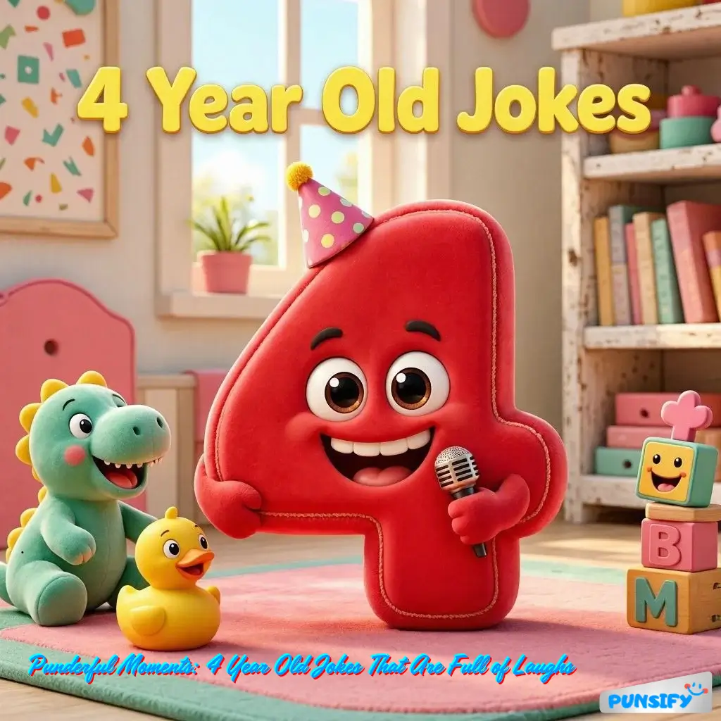 197+ Hilarious 4 Year Old Jokes That Will Crack You Up and Tickle Your Funny Bone