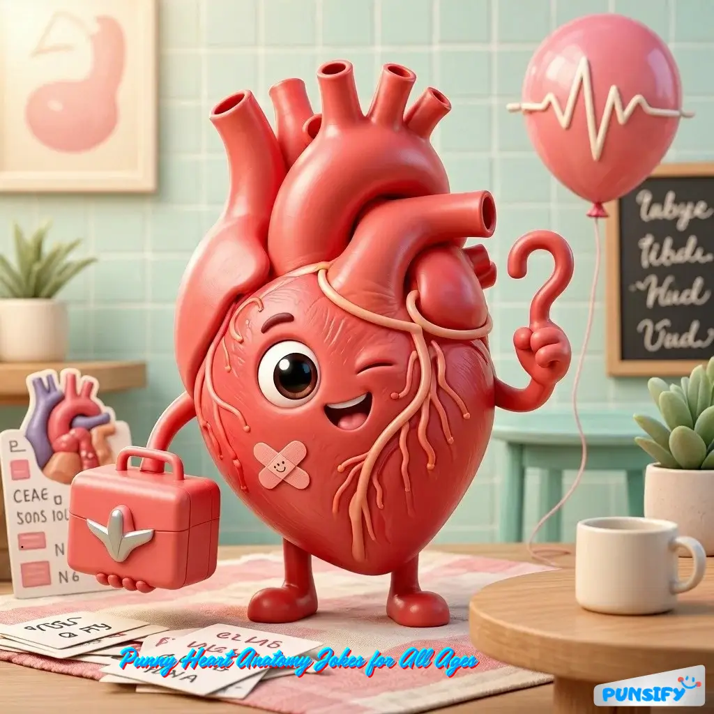 165+ Heart Anatomy Puns to Make You Laugh and Love More