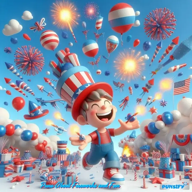 Puns About Fireworks and Fun