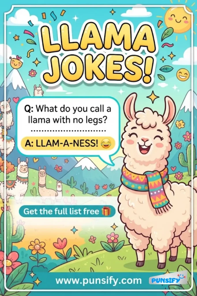 169+ Punbelievable Llama Jokes That Will Make You Llamaste Your Sides!