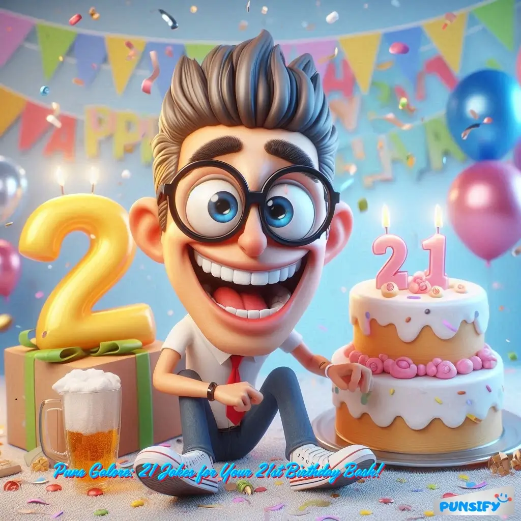 195+ Hilarious 21st Birthday Jokes & Puns That Will Make You LOL and Cheers to Fun!