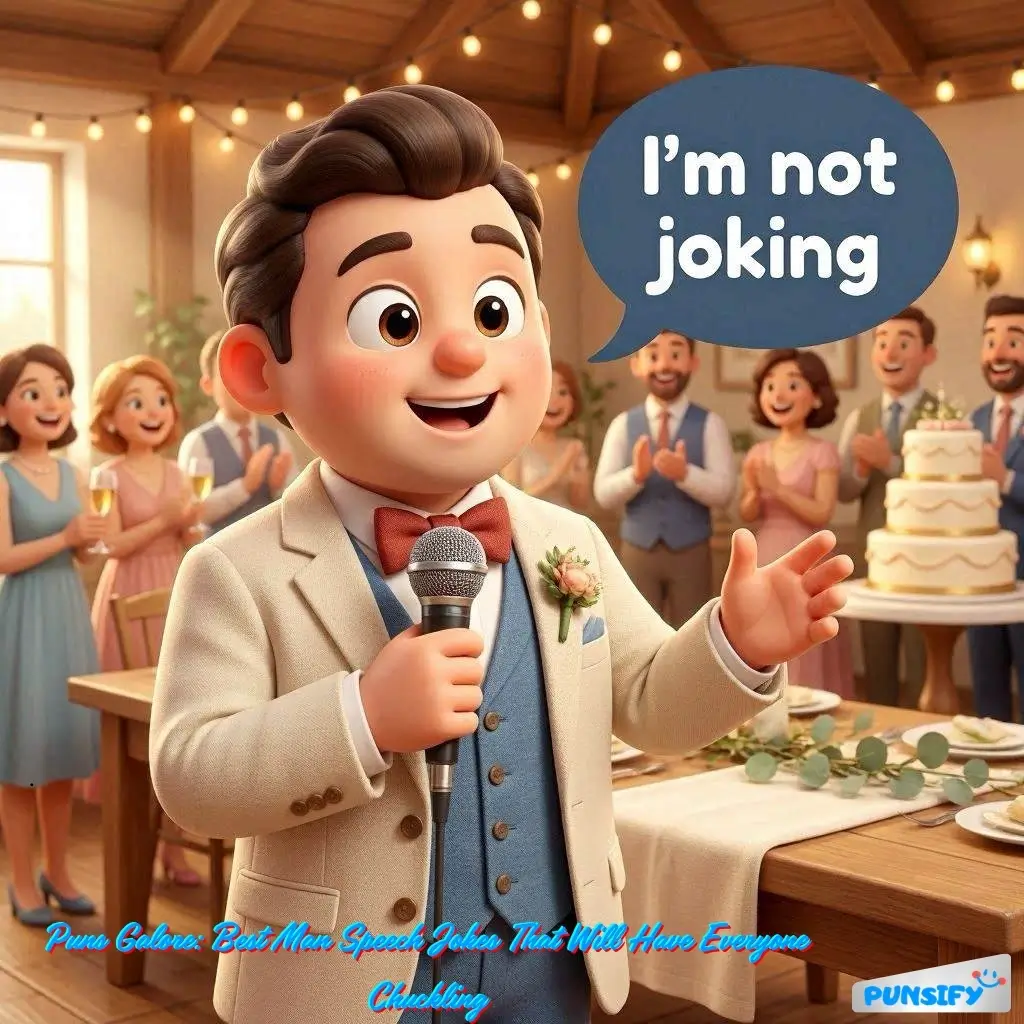 163+ Hilarious Best Man Speech Jokes & Puns to Make the Wedding a Laughing Matter