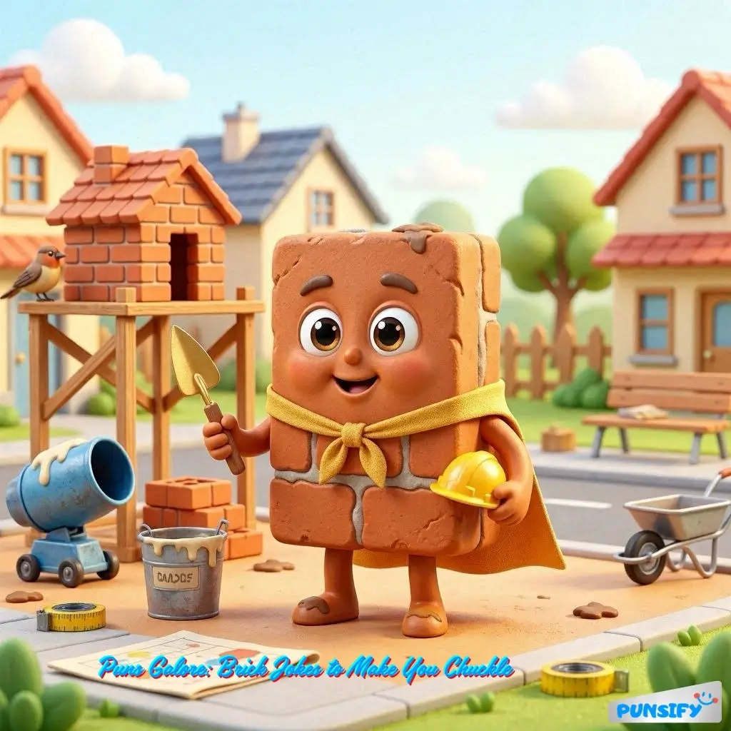 183+ Hilarious Brick Jokes & Puns That Will Cement Your Laughs in Place