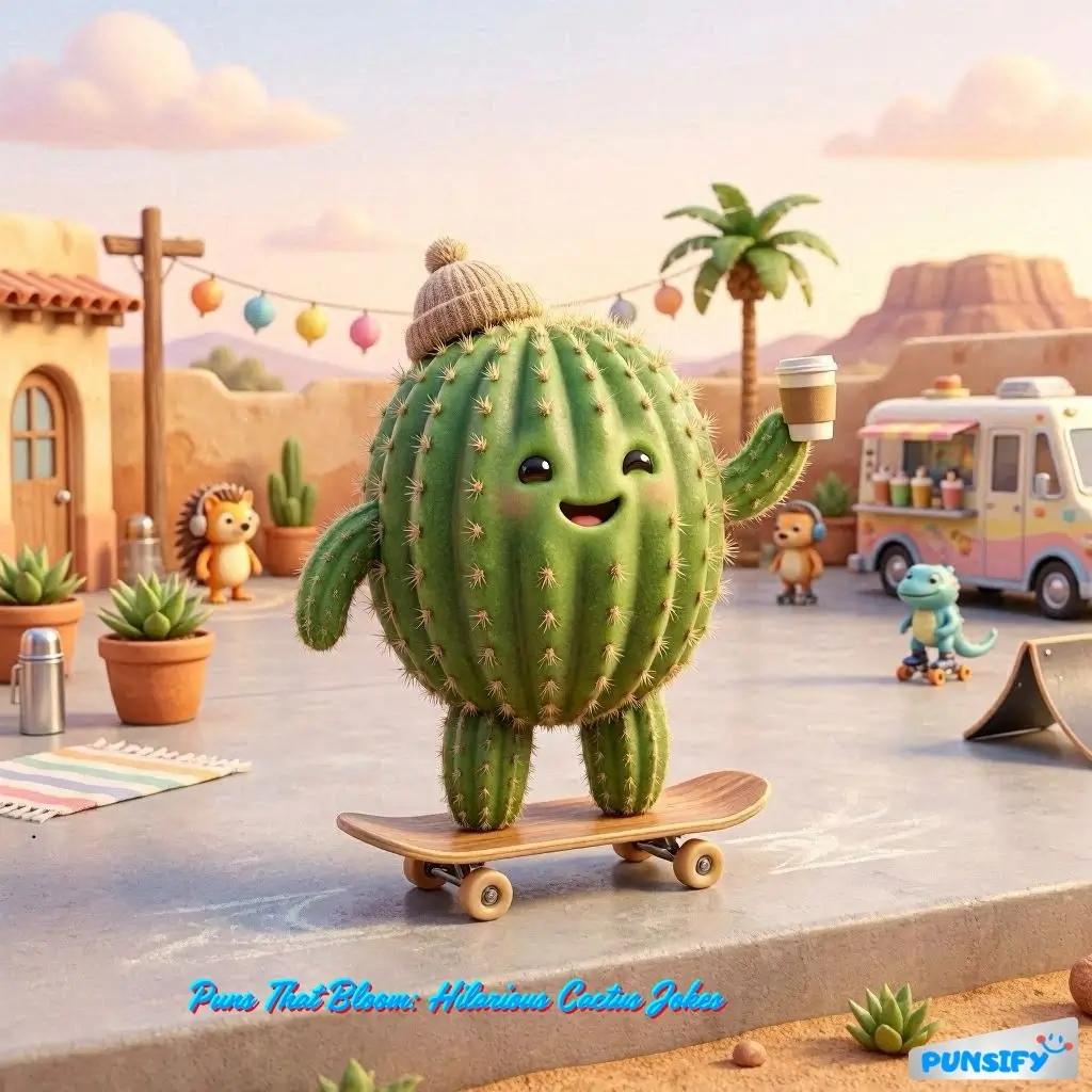 159+ Hilarious Cactus Jokes & Puns That'll Prickle Your Funny Bone and Bloom Laughter