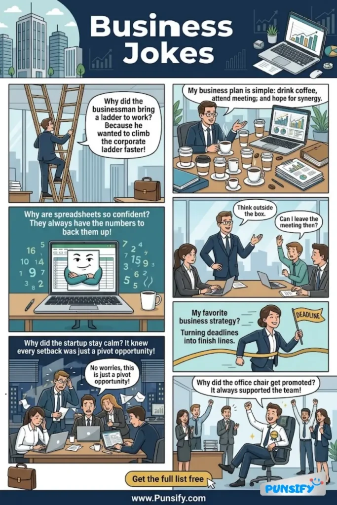 163+ Hilarious Business Jokes & Puns That Will Make Your Profits ROFL and LOL!