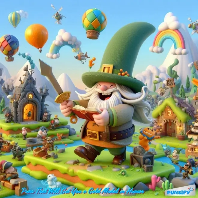 Puns That Will Get You a Gold Medal in Humor