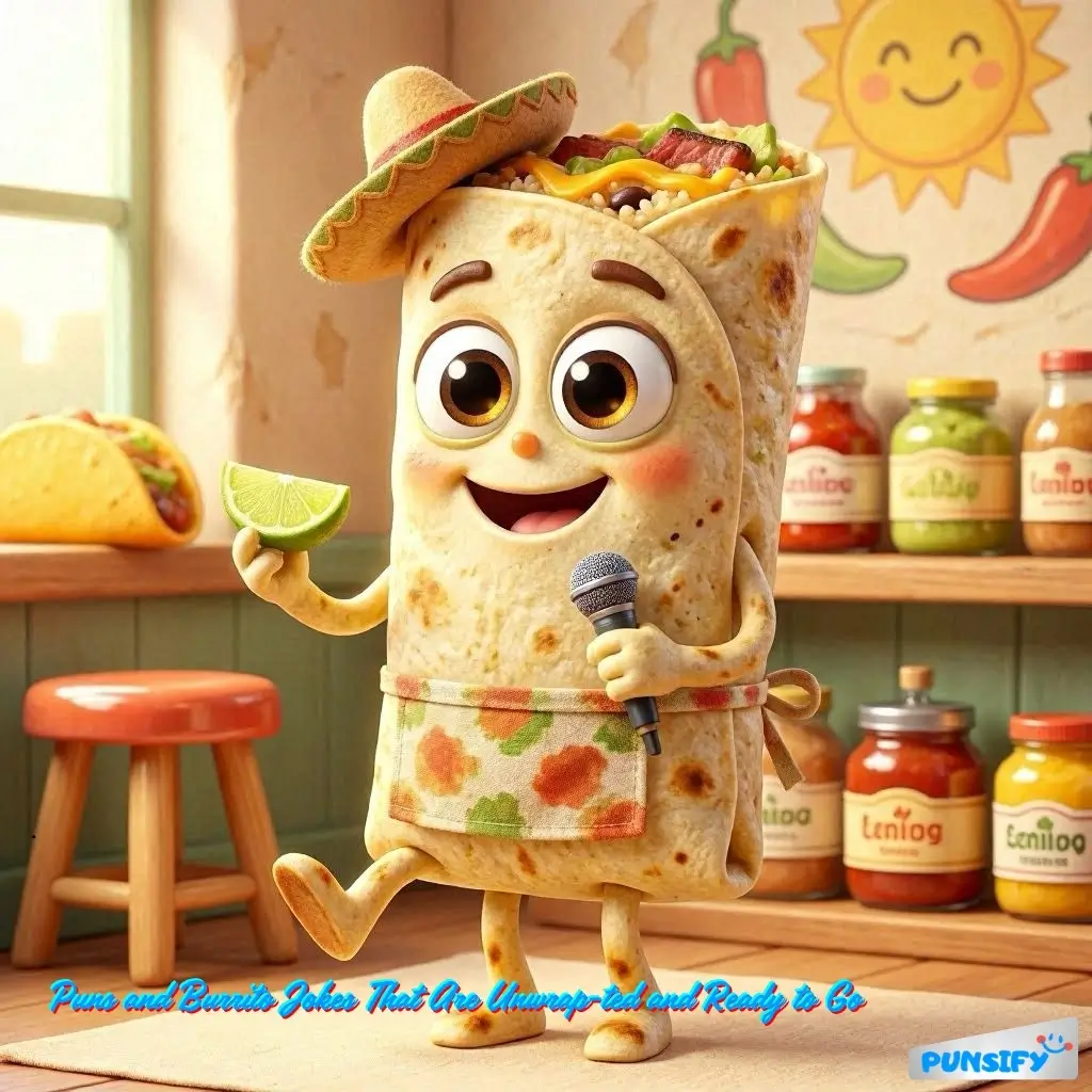153+ Hilarious Burrito Jokes & Puns That Will Wrap You in Laughter and Salsa!