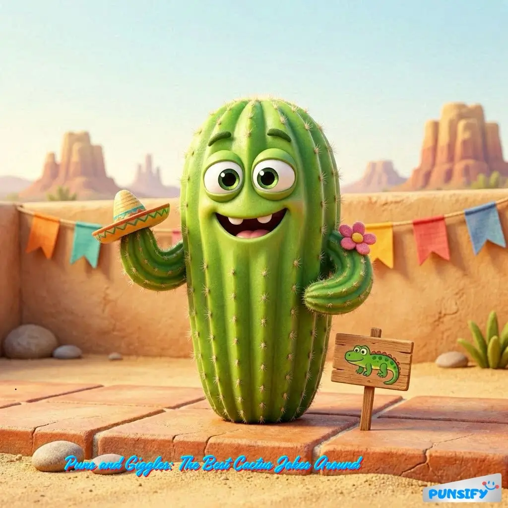 159+ Hilarious Cactus Jokes & Puns That'll Prickle Your Funny Bone and Bloom Laughter