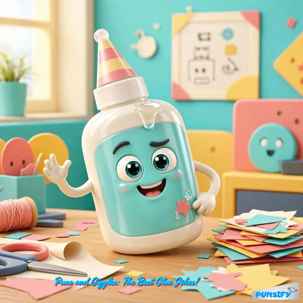 185+ Sticky Situations and Laughs with Glue Jokes Galore