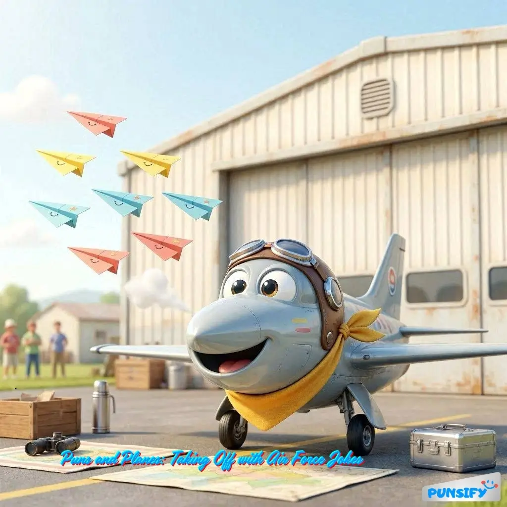 163+ Hilarious Air Force Jokes & Puns That Will Soar Your Spirits to New Heights!