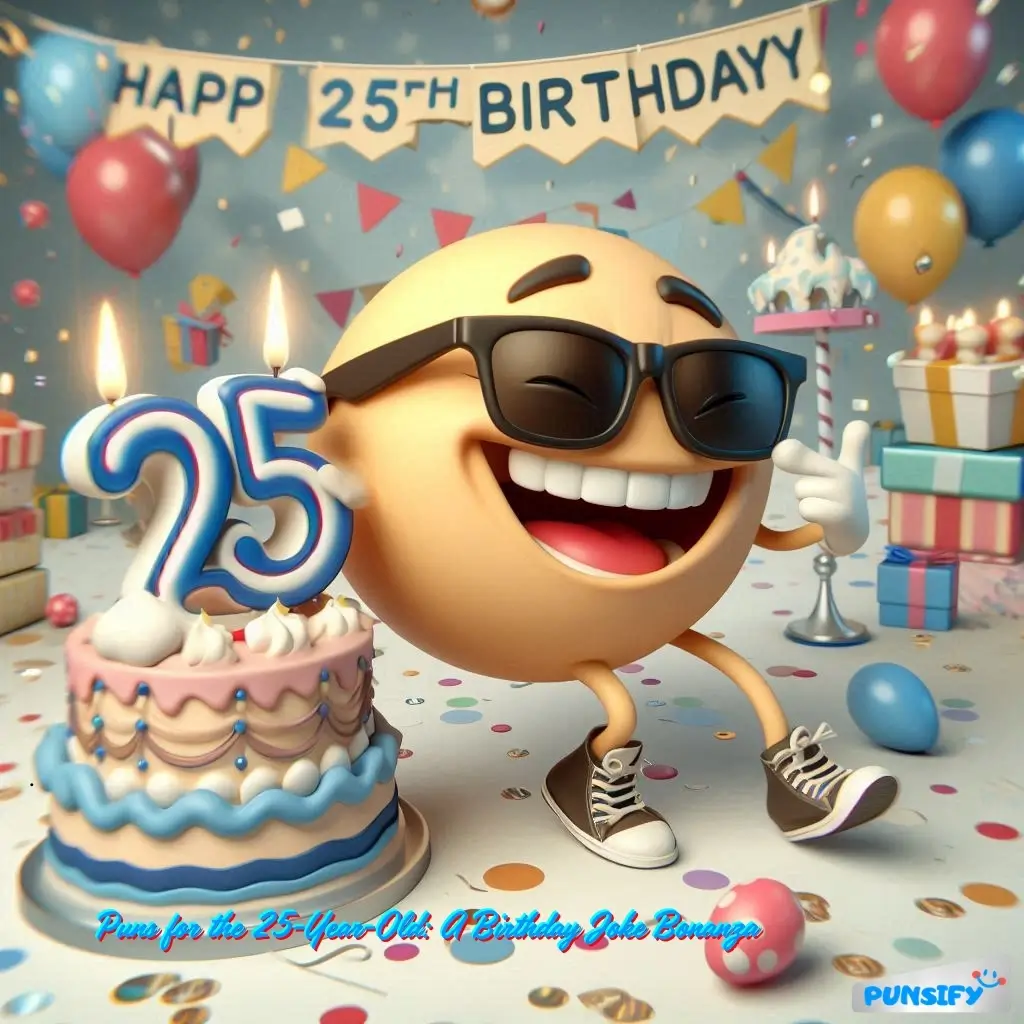 153+ Hilarious 25th Birthday Jokes & Puns That'll Have You Laughing in Your Cake!