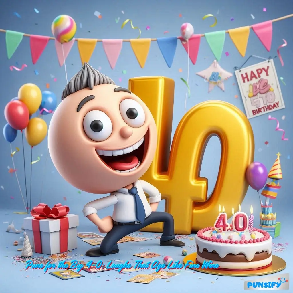 175+ Hilarious 40 Year Birthday Jokes That Will Make You Age with Laughter