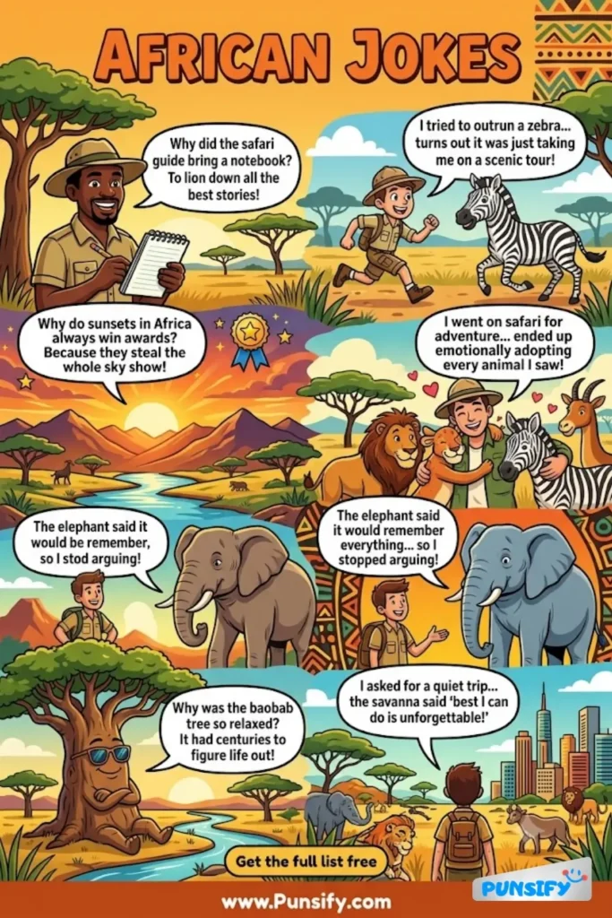 169+ Hilarious African Jokes & Puns That Will Have You Roaring with Laughter