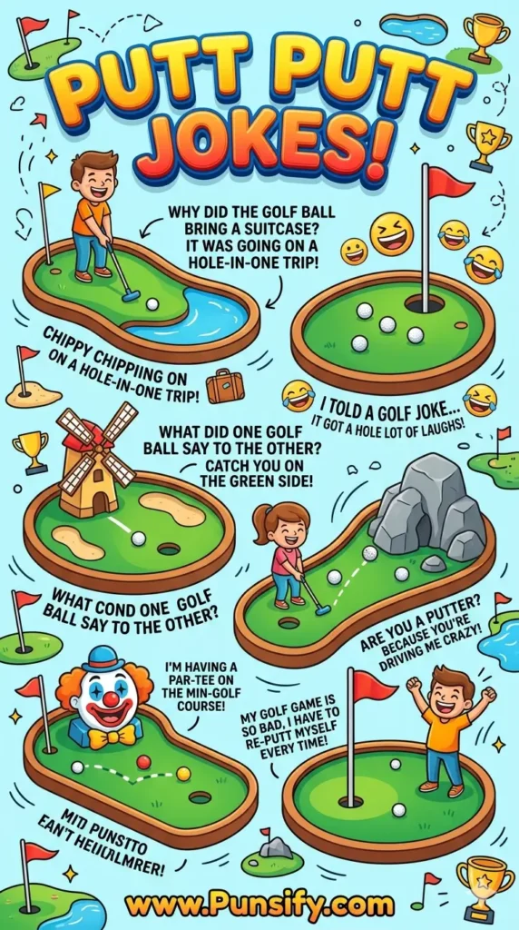 169+ Hilarious Putt Putt Jokes That Will Make You Tee Off With Laughter