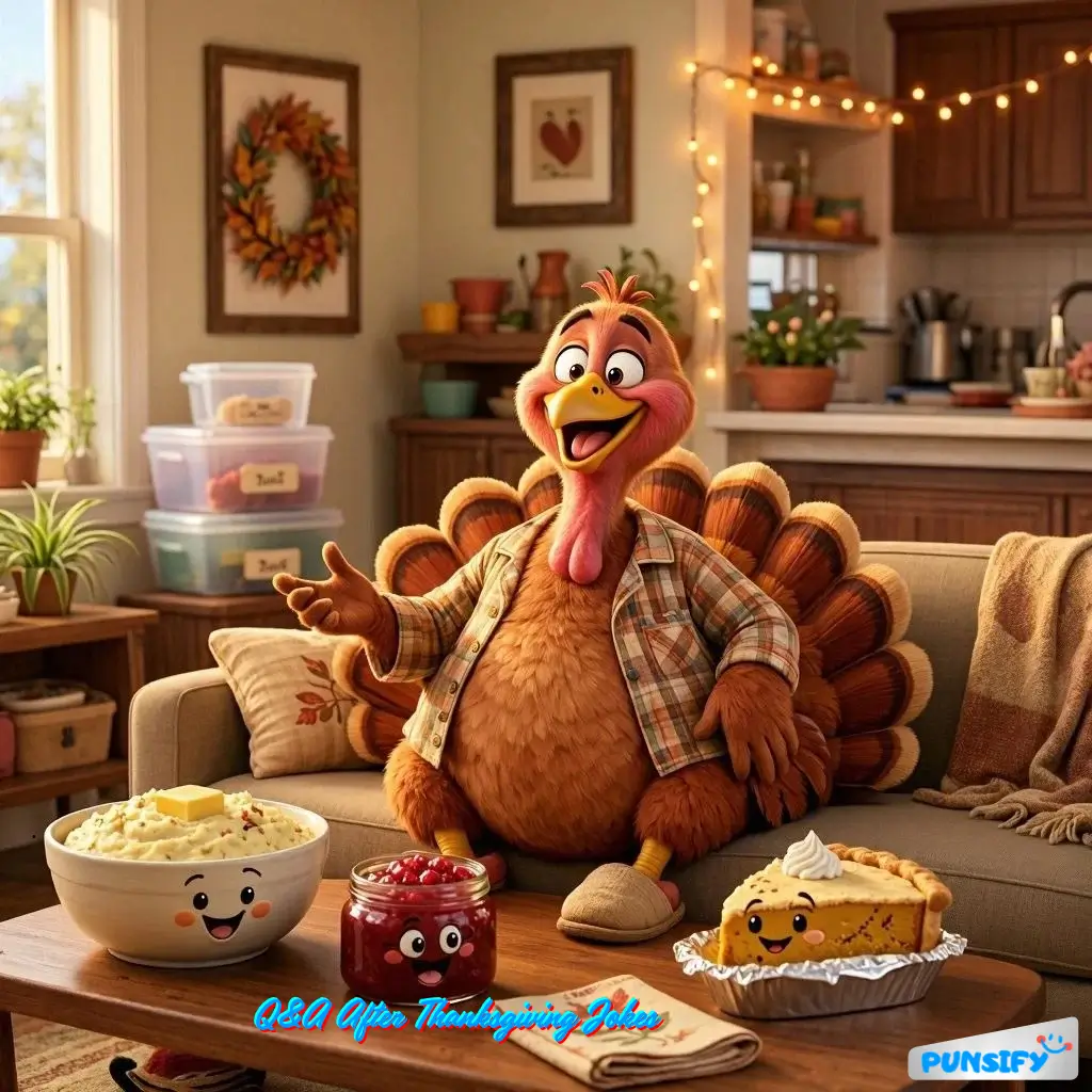 187+ After Thanksgiving Jokes to Keep the Laughter Rolling