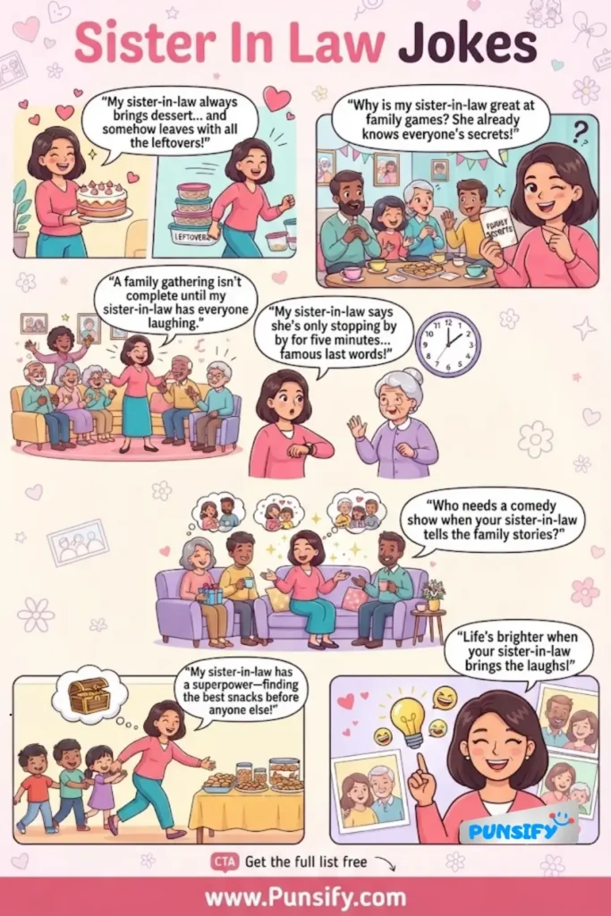 157+ Sister In Law Jokes to Lighten Up Family Gatherings