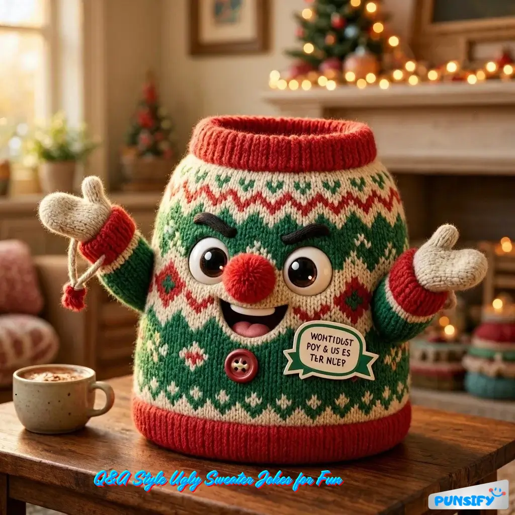 195+ Ugly Sweater Jokes to Spread Holiday Cheer and Laughter in 2026