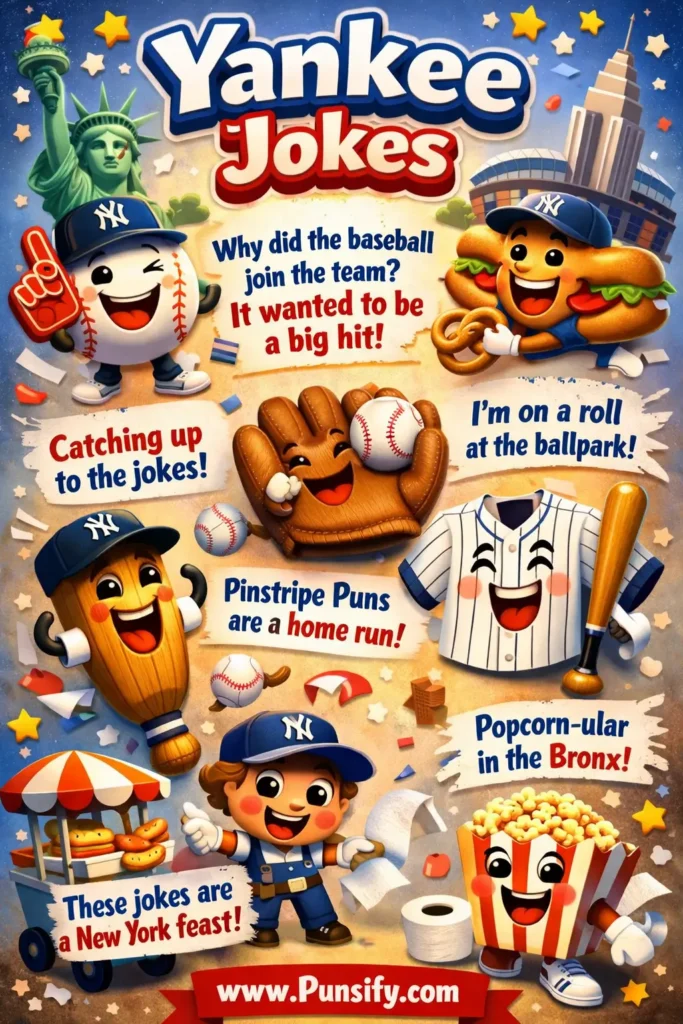 153+ Hilarious Yankee Jokes for Family Fun and Laughter All Day