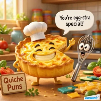 187+ Hilarious Quiche Puns to Make You Smile and Savor the Fun