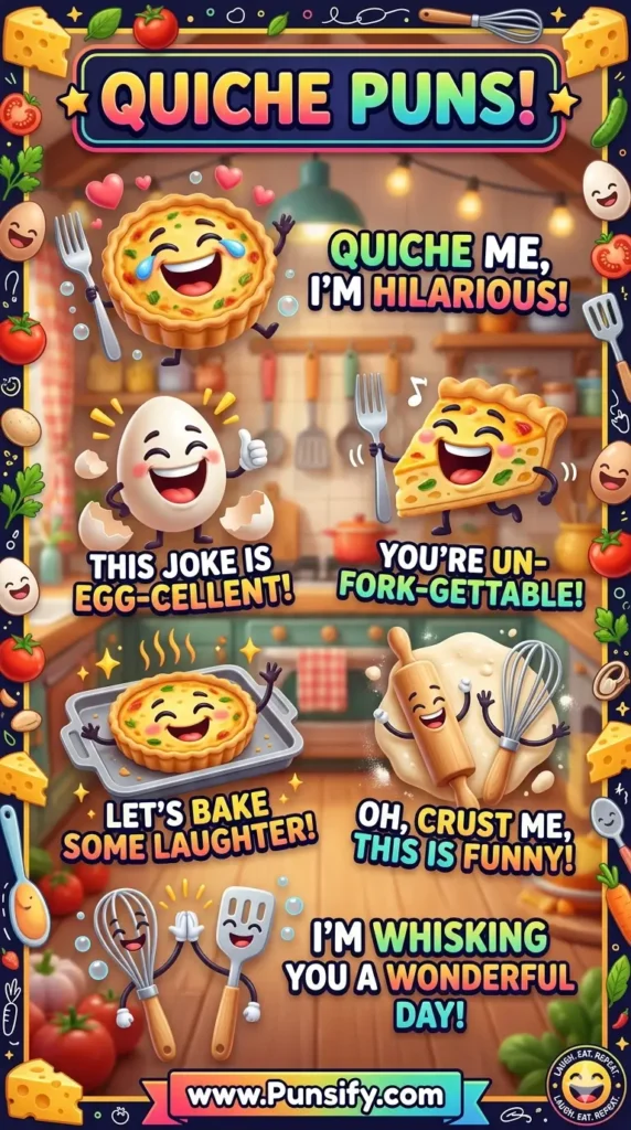 187+ Hilarious Quiche Puns to Make You Smile and Savor the Fun