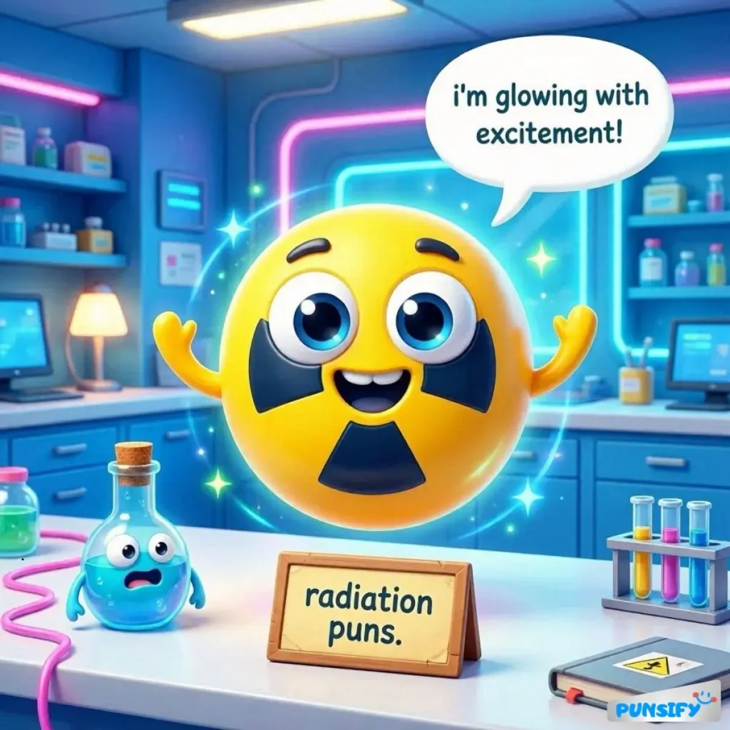 Radiation Puns