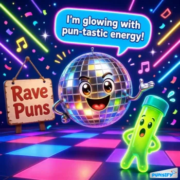 175+ Rave Puns to Amp Up Your Party Vibes and Fun