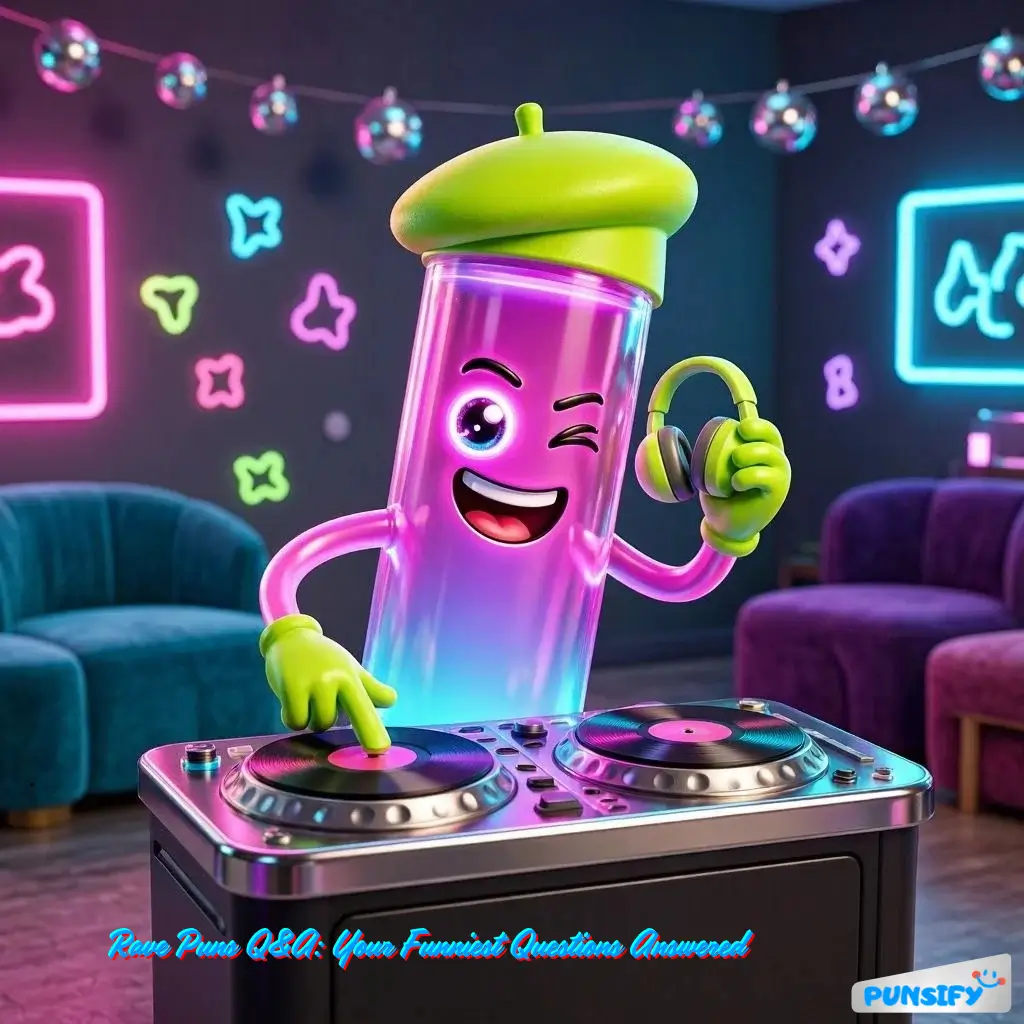 175+ Rave Puns to Amp Up Your Party Vibes and Fun