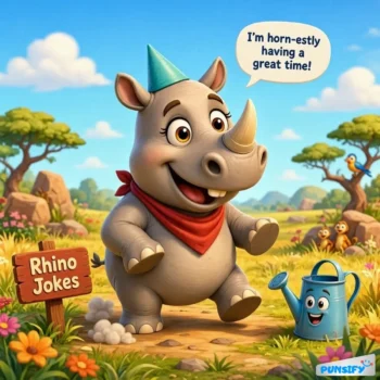 167+ Hilarious Rhino Jokes That Will Make You Chuckle and Smile