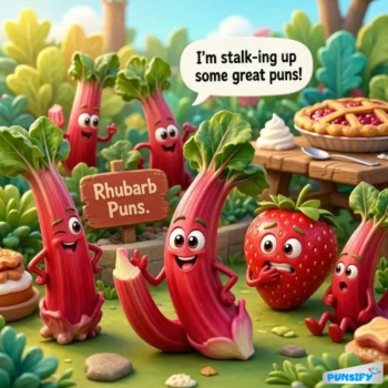 185+ Rhubarb Puns to Make You Laugh and Brighten Your Day