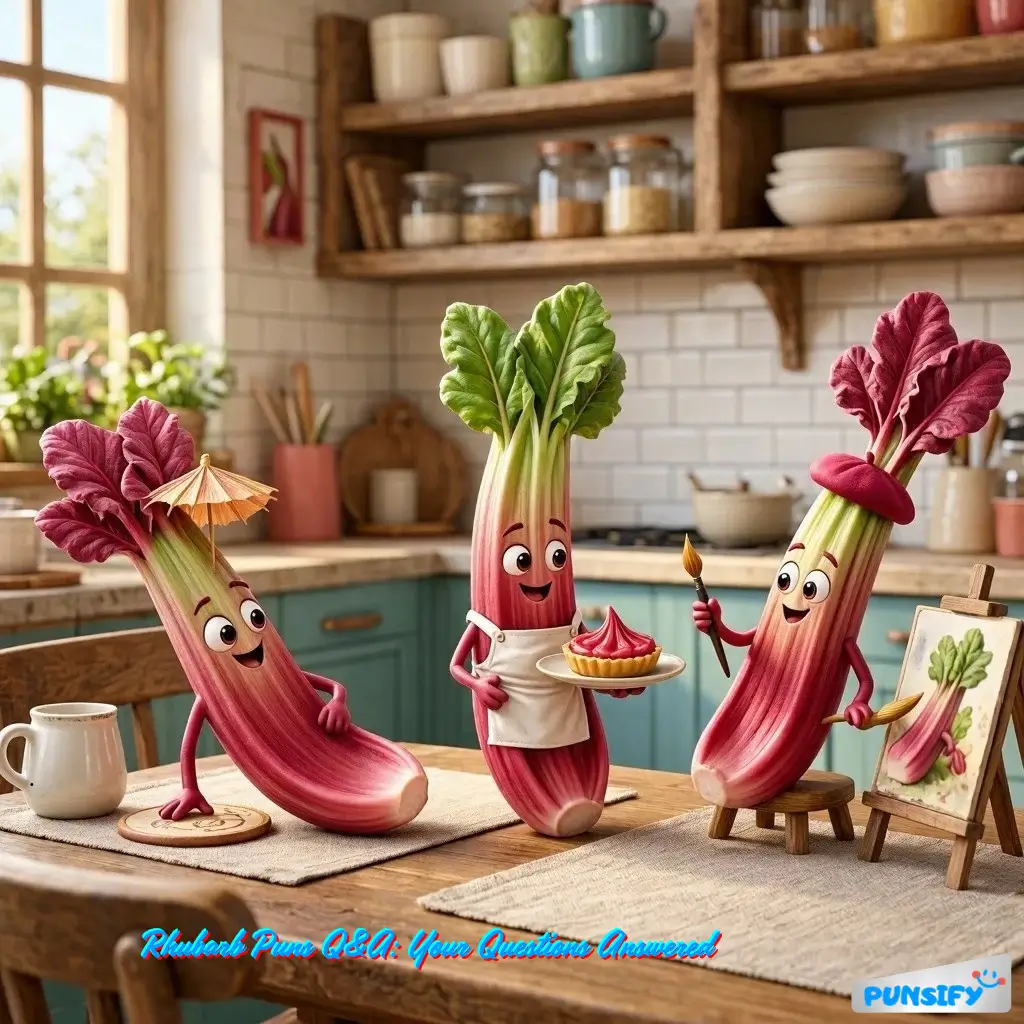 185+ Rhubarb Puns to Make You Laugh and Brighten Your Day