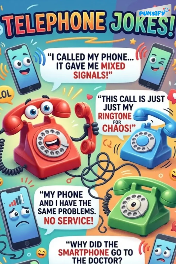 137+ Dial-Up Delight with Telephone Jokes and Puns Galore