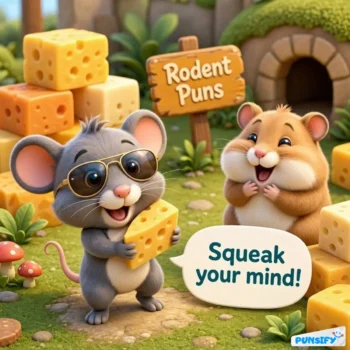 165+ Hilarious Rodent Puns That Will Make You Smile and Squeak with Joy