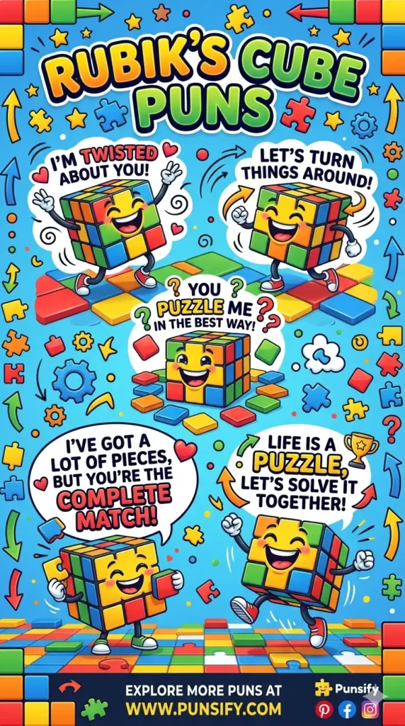 187+ Hilarious Rubik's Cube Puns That Will Twist Your Mind and Smile