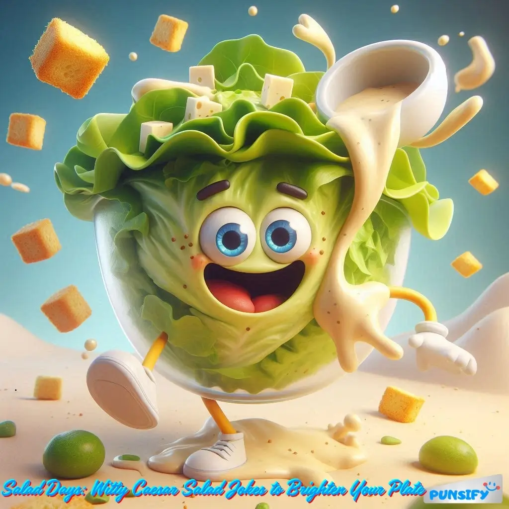 165+ Lettuce Laugh with Caesar Salad Jokes and Puns that Toss You in Stitches