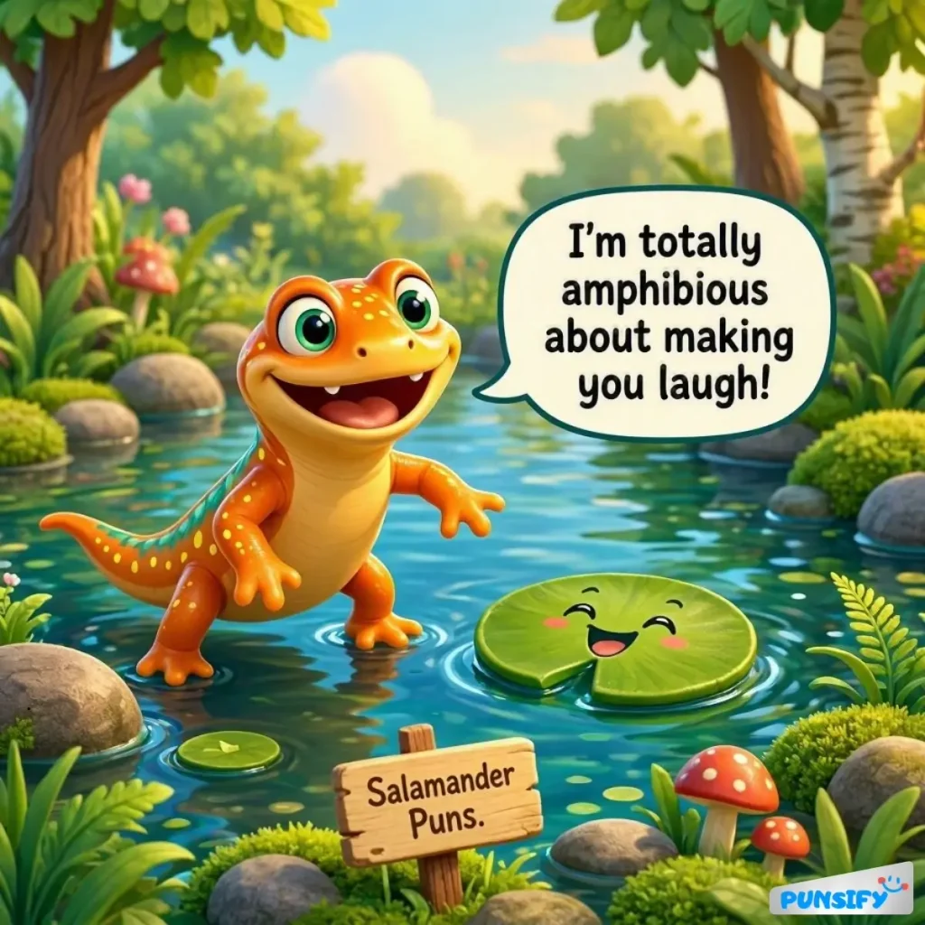 Salamander Puns
