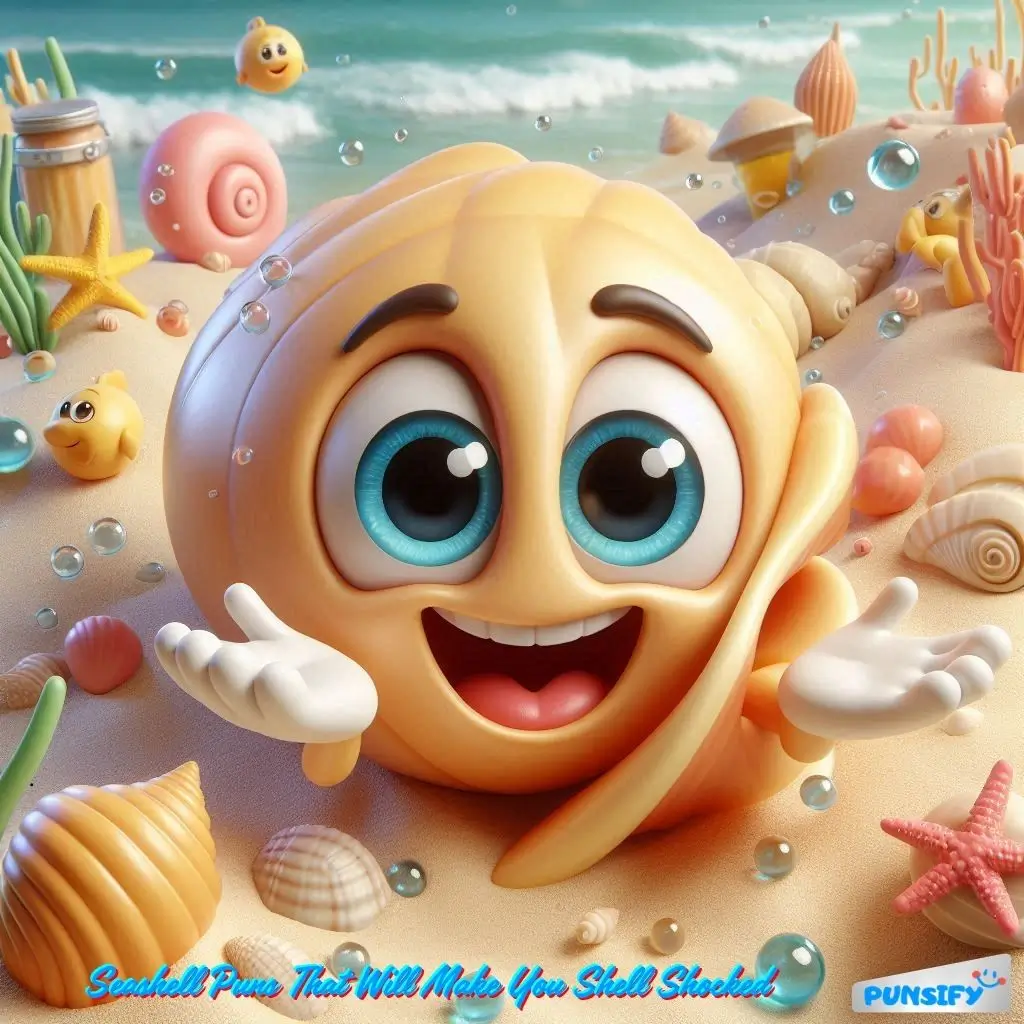 157+ Hilarious Seashell Puns and Jokes to Make Waves of Laughter and Joy