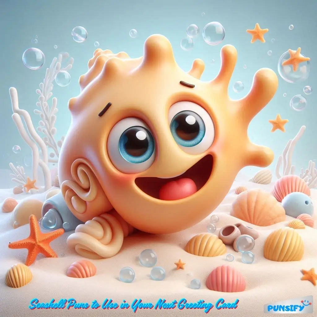 157+ Hilarious Seashell Puns and Jokes to Make Waves of Laughter and Joy