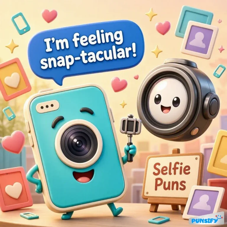 Selfie Puns