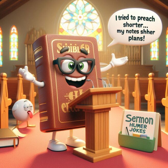 Holy Laughs and Heavenly Giggles: 135+ Sermon Humor Jokes & Puns in 2026