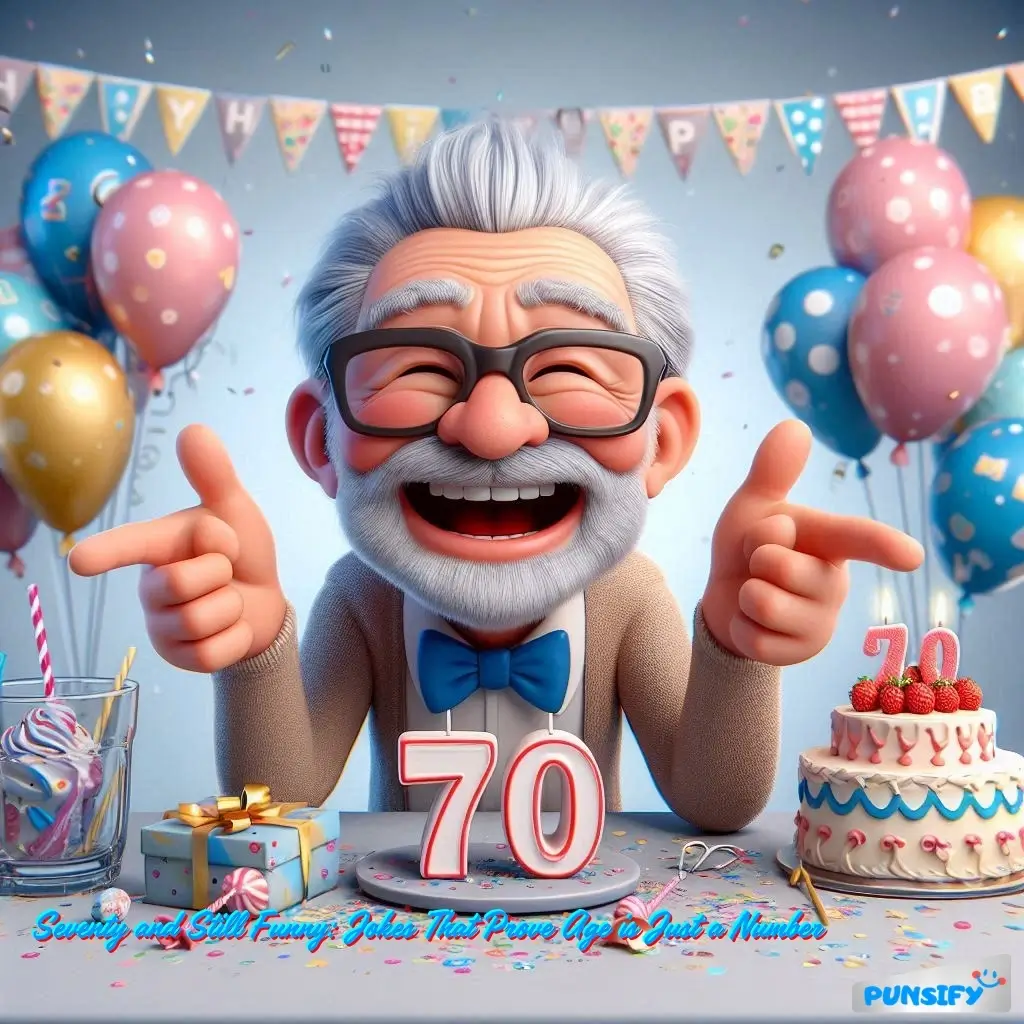 195+ Hilarious 70th Birthday Jokes to Make You Laugh Until You’re Old and Gray