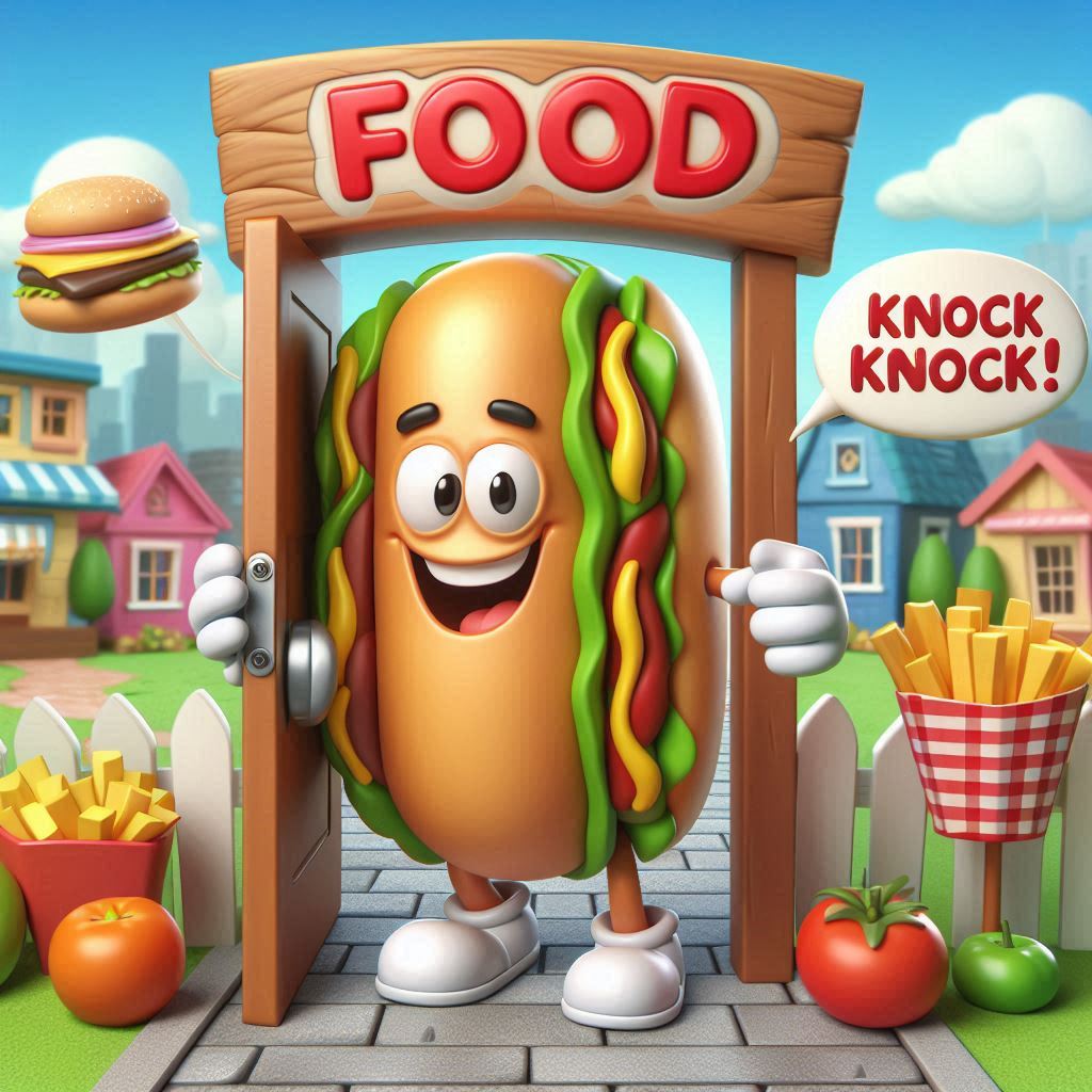 200+ Food Knock Knock Jokes to Tickle Your Taste Buds and Laugh 6 Short Food Knock Knock Jokes for Quick Laughs 1