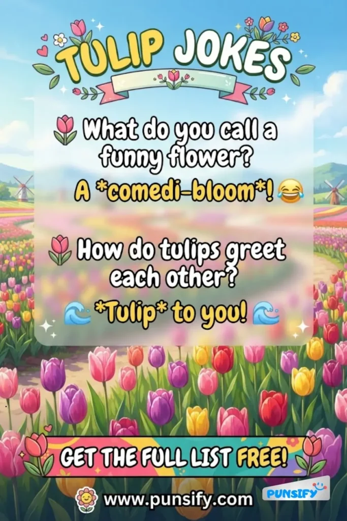 157+ Hilarious Tulip Jokes to Brighten Your Day with Laughter and Fun