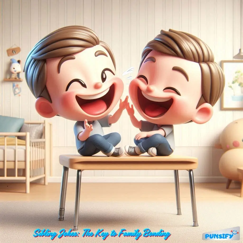 Laughter is Sibling Jokes and Puns with a Dash of 149+ Chuckles and Giggles