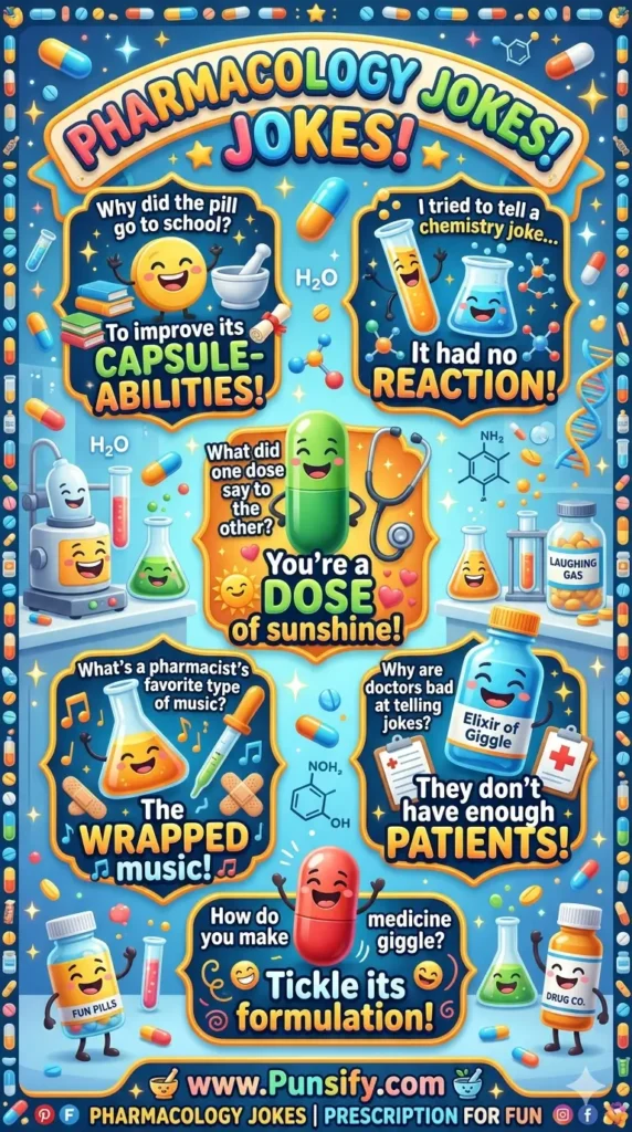 Laughter in the Lab 139+ with Pharmacology Jokes to Cure Your Boredom