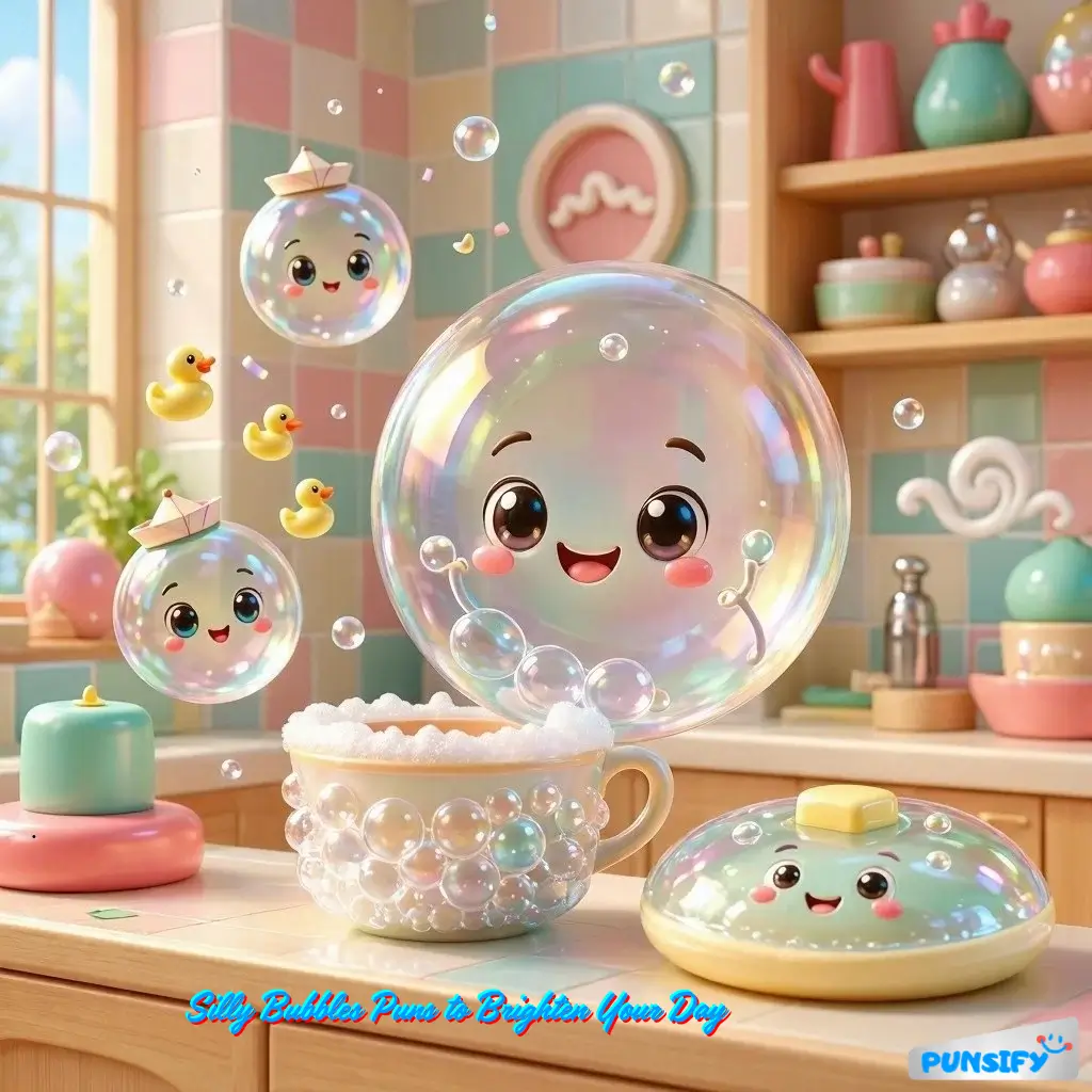 195+ Hilarious Bubbles Puns for a Splash of Fun and Laughter