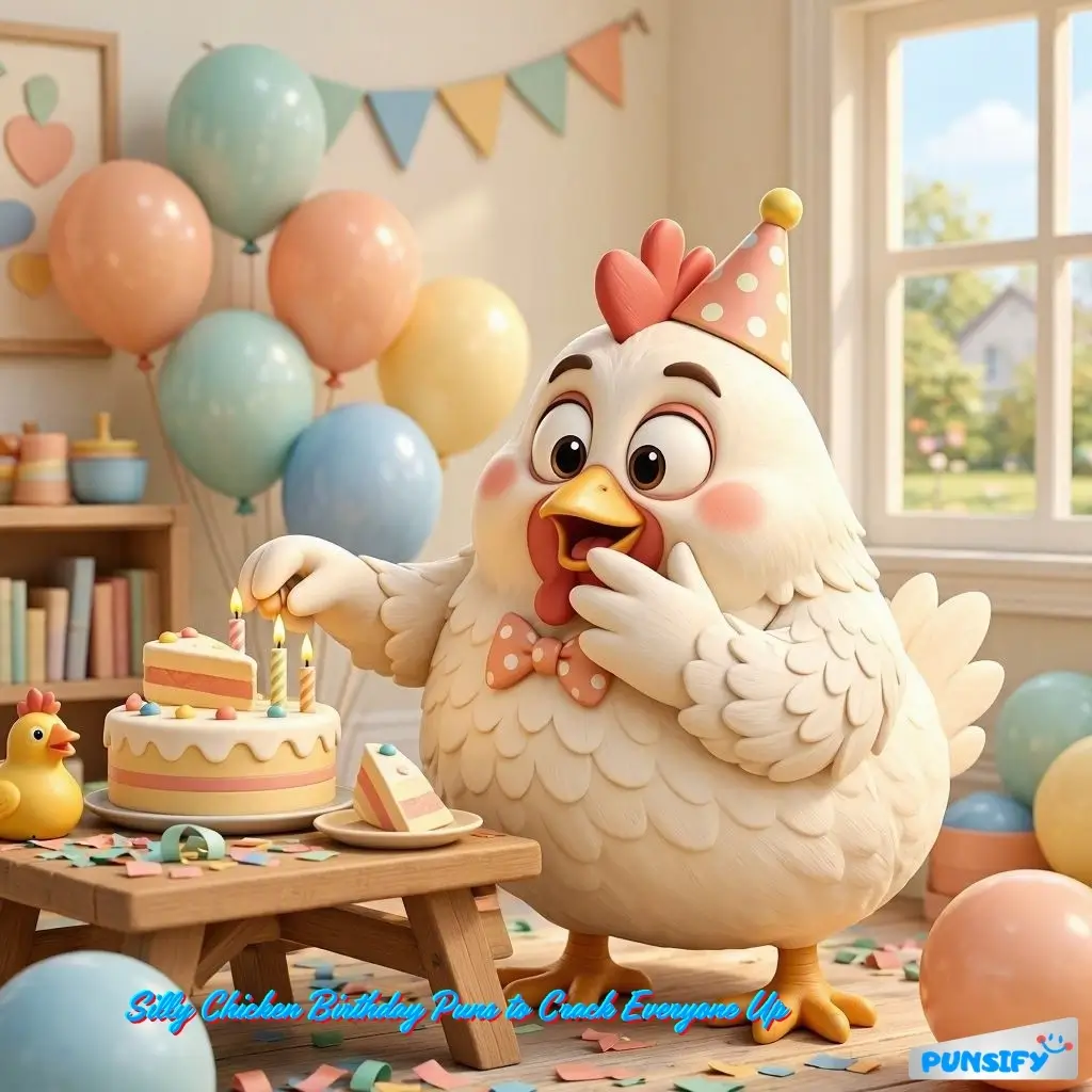189+ Funny Chicken Birthday Puns to Cluck Up Your Celebration in 2026