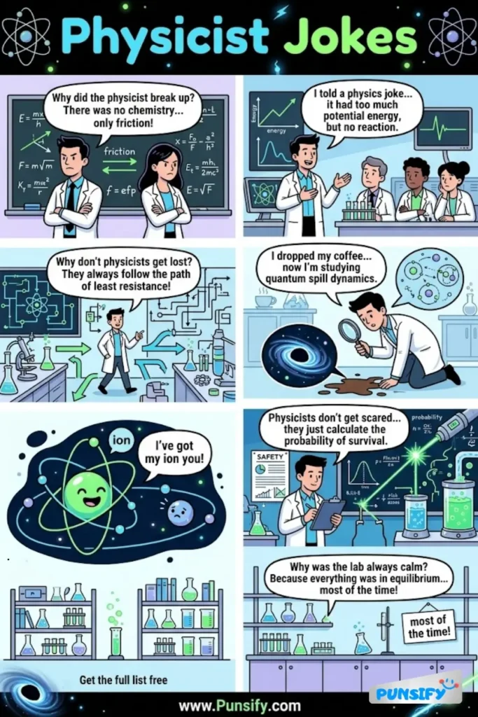 167+ Hilarious Physicist Jokes & Puns That Will Make You Laugh and Think